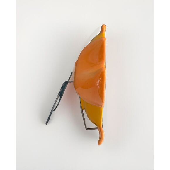 2005 Target Home Crab Large Serving Dish Vintage Platter Bowl Dip Orange Beach - Picture 3 of 16